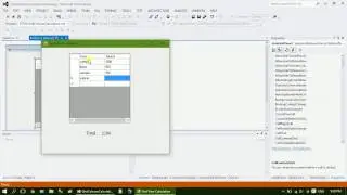Calculating the row value of DataGridView in C#.