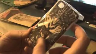 Посылка из Китая #30 Чехол Black Tiger Iphone 4/4s