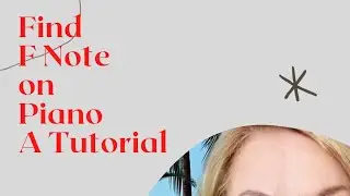 F on Piano Keyboard for Beginners