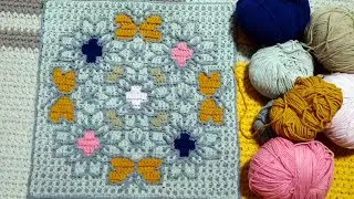 ЦВЕТНОЕ МОЗАИЧНОЕ ВЯЗАНИЕ/COLOR MOSAIC KNITTING