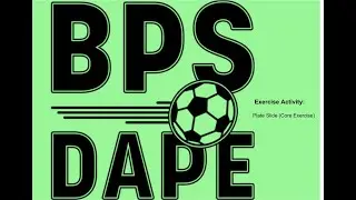 DAPE Bag - Exercise - Plate Slide