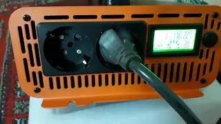 Обзор Инвертора Pure Sine Wave Solar Inverter 4000 W Реально Чистая Синусоида ! ЗапускаемХолодильник