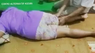 Pijat urut Tante gemuk badan meriang
