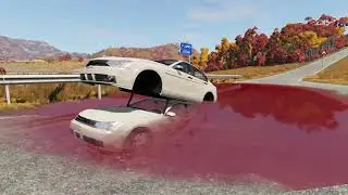 Cars vs Deep Water | BeamNG Drive -- EPIC Compilation # 3