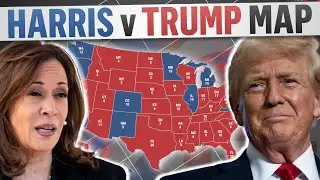My LATEST Prediction for ALL 50 STATES on the 2024 Electoral Map!