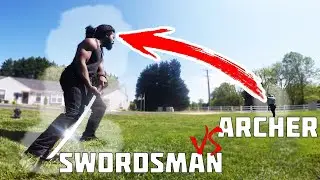 Melee Weapons vs Arrows: Deflection Challenge (Sword, Bo Staff, Knife)