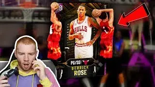 *FREE* Pink Diamond DERRICK ROSE Is INSANE!! 98 Overall D-ROSE Gameplay! (NBA 2K20 MyTeam)