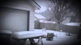Winter storm in Lincoln, Nebraska, February 21st, 2013