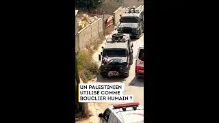 Un Palestinien utilisé comme bouclier humain par l’armée d’occupation israélienne