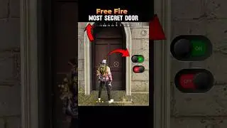 Free Fire 😮 Most Secret Door #freefire #shorts
