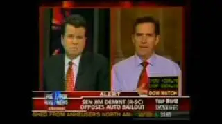 FOX: DeMint Discusses Auto Bailout on Cavuto