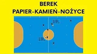 Berek papier-kamień-nożyce - zabawa na WF