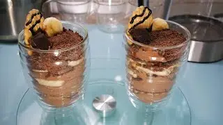 ШОКОЛАДНО-ТВОРОЖНЫЙ ДЕСЕРТ В СТАКАНЕ. ТИРАМИСУ. ПРОСТО И ВКУСНО.