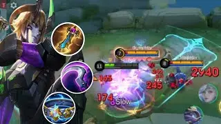 DYRROTH NEW POWERFUL HYPER BUILD DAMAGE AND LIFESTYLE 2IN1||#mlbbdyrrothgameplay