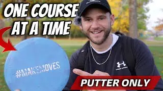 The EASIEST Course Yet!? Luna Only Round // Disc Golf