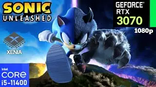 Xenia Emulator Sonic Unleashed | RTX 3070 + i5 11400
