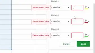Color Scale in Conditional formatting Amazing in Google sheet