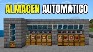 ORDENADOR de ITEMS AUTOMÁTICO ✅ 1.20 | Minecraft Bedrock Item Sorter