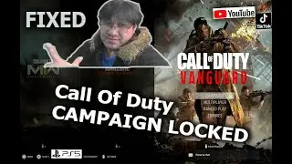 CAll OF DUTY CAMPAIGN is locked Fixed  แก้ CAMPAIGN LOCKED PS5