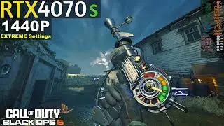 BLACK OPS 6 ZOMBIES | RTX 4070 SUPER | 1440p EXTREME Settings