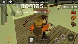 Help me survive a sinking ship/Roblox titanic