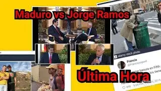 La Entrevista de Jorge Ramos a Maduro. Última Hora  La verdad en Venezuela