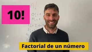 Factorial de un número 🧐 Ecuación matemáticas