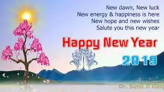 Happy New Year 2019 by Sunmitra