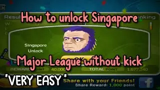 How to unlock Singapore in Head Soccer (Major League)