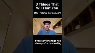 3 Things that will hurt you Day Trading. #daytrading #daytradingtips #daytradingcourse #trading