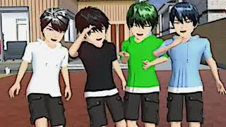 Alex Alvaro Dave Dan Rudy #sakuraschoolsimulator