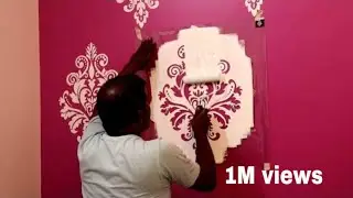 Royale Play wall fashion Rich Tapestry Stencil design Painting Tech