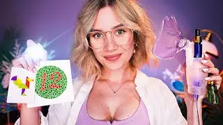 ❗️ ASMR Cranial Nerve and Eye Exam 👩‍⚕️ Medical Doctor Roleplay