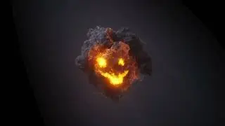 Fire render 3D 4K