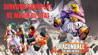 DRAGON BALL: THE BREAKERS - Survivor gameplay vs Majin Bu ITA #2