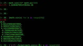 python math sin - trigonometric function - sine