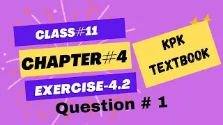 Sequence and Series | Class-11 | Exercise#4.2 | Question No. 1