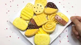 【Clay cracking】점토 부수기 Biscuit claypopping,claycrack ASMR❤️クレイクラッキング【音フェチ】
