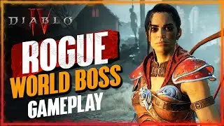 First WORLD BOSS Clear | Ashava The Pestilent | Rogue Gameplay | Diablo IV