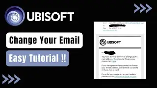 How to Change Email of your Ubisoft Account !