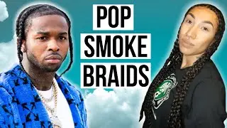 POP SMOKE BRAIDS TUTORIAL | Keke Kurly