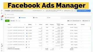 Facebook Ads Manager Demo | FACEBOOK ADS MANAGER Tutorial 2020 - Campaigns Vs. Ad Sets Vs. Ads