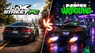 CarX Street |  NFS Unbound VS CarX Street PC🔥(Max Graphics)