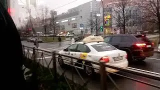 С Пр. Луначарского(1) До Ст.м "Озерки" на 100 трамвае по Изменённому маршруту