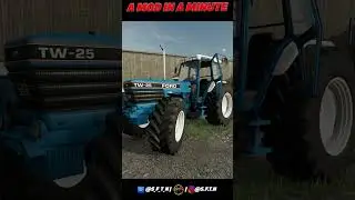 FORD TW25 - Classic perfection? | Farming Simulator 22 | A Mod in a minute!