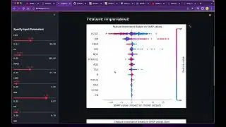 Dix minutes Streamlit ,  Scikit-learn et Shap (Modèle de Regression Linéaire)