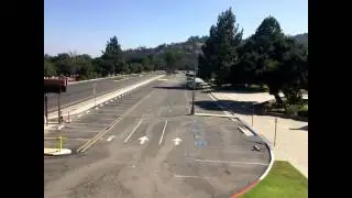 LCHS Parking Lot circa. 1975  and 2015