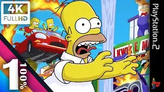 The Simpsons: Hit and Run |【Level 1 | 100% Walkthrough | 4KHD】