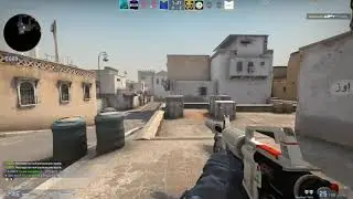 ex1d0 fast ace to win the round on dust2