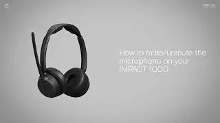 How to mute the microphone on your IMPACT 1000